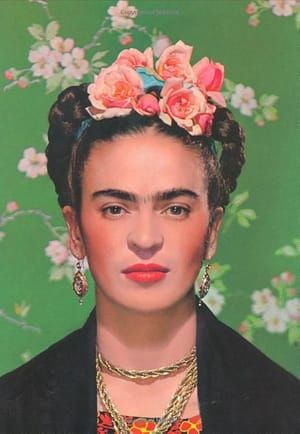 Artwork Title: Frida Kahlo on White Bench, New York