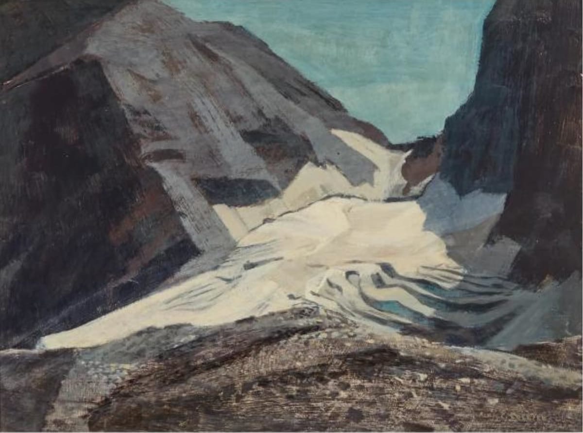 Artwork Title: Opabin Glacier, Yoho National Park, B.C