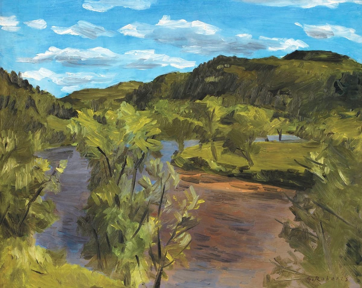 Artwork Title: Bend in the Gouffre River