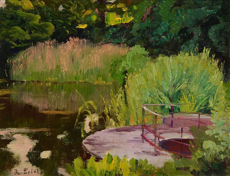Artwork Title: Summer by the Pond
