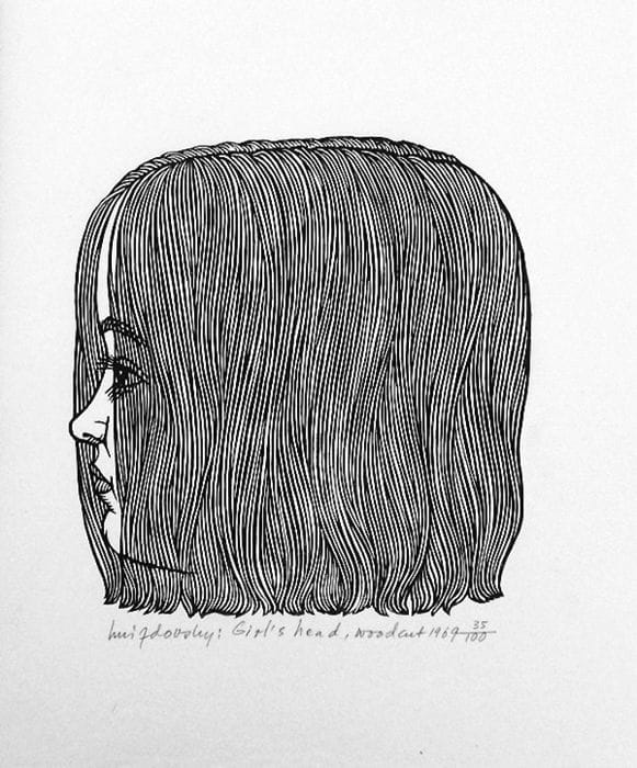 Artwork Title: Girl's Head