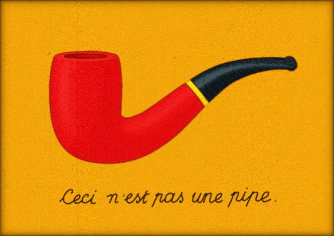 Artwork Title: Animated tribute to René Magritte, LA TRAHISON DES IMAGES