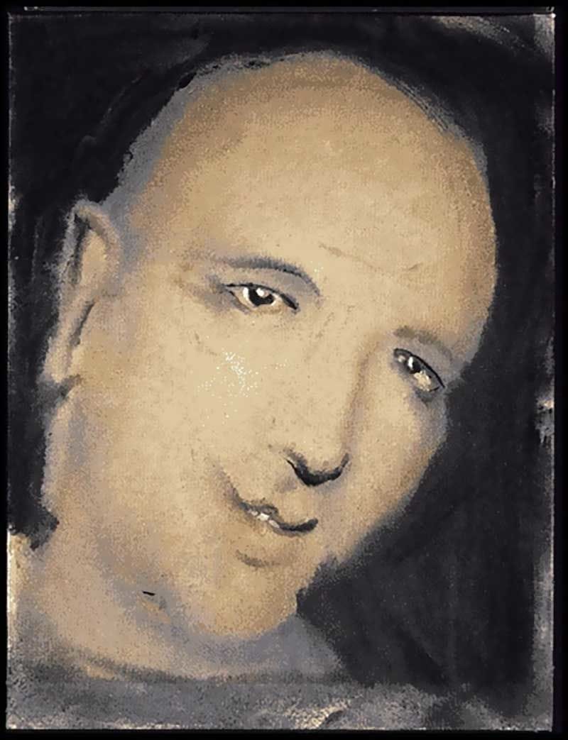 Artwork Title: DHead LV – Portrait of Mike Garson
