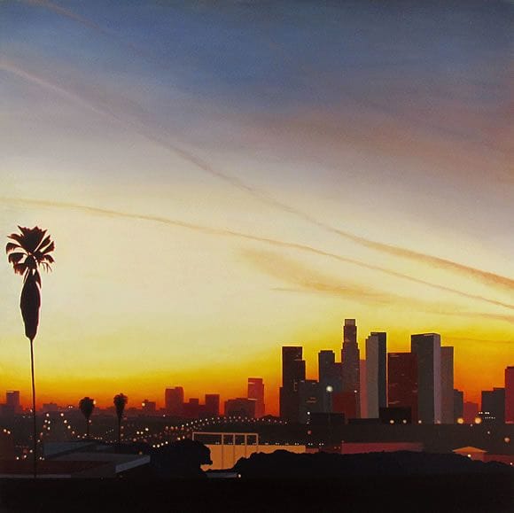 Artwork Title: Sunset Downtown Los Angeles