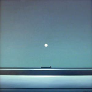 Artwork Title: Ice Moon and Tanker