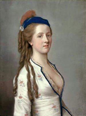 Artwork Title: Lady Ann Somerset, Countess of Northampton at the age of about 14