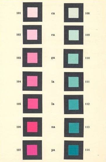 Artwork Title: Color Primer