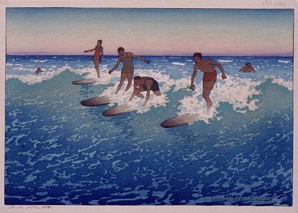 Artwork Title: Surf-Riders, Honolulu