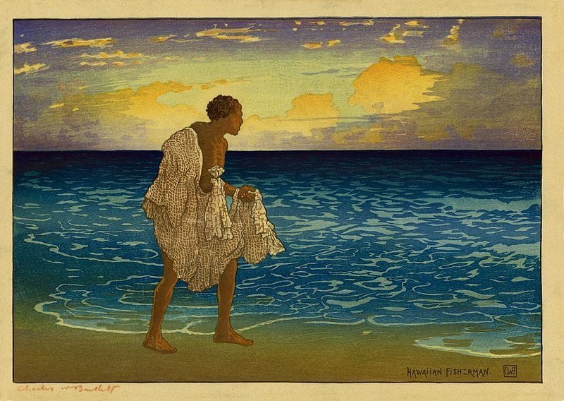 Artwork Title: Hawaiian Fisherman