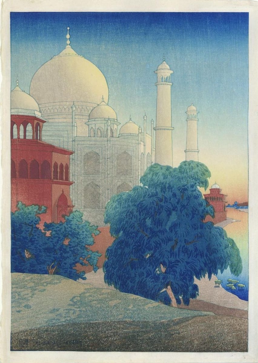 Artwork Title: Taj Mahal, Sunset