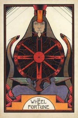 Artwork Title: The Aquarian Tarot Deck: The Wheel of Fortune