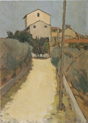 Artwork Title: View of Villa d'Ancona a Volognano