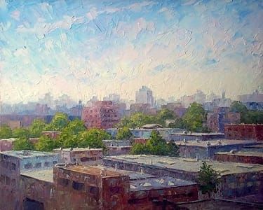 Artwork Title: Park Slope Rooftops