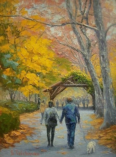 Artwork Title: Central Park Stroll