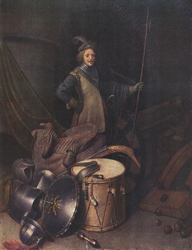 Artwork Title: Officer Of The Marksman Society In Leiden