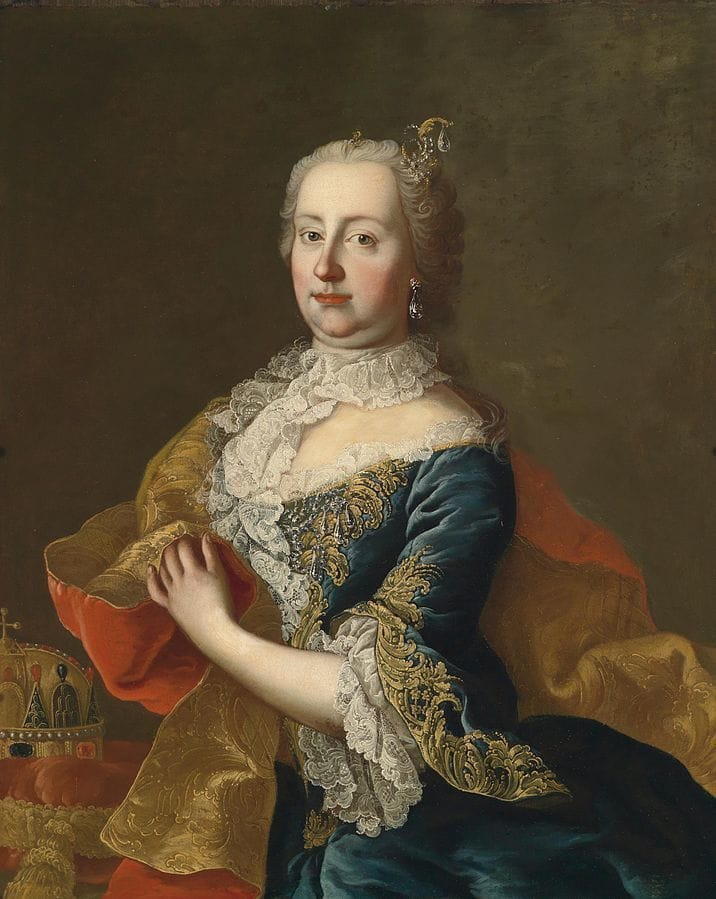 Artwork Title: Portrait of Empress Maria Theresia