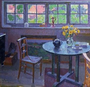 Artwork Title: Cottage Interior