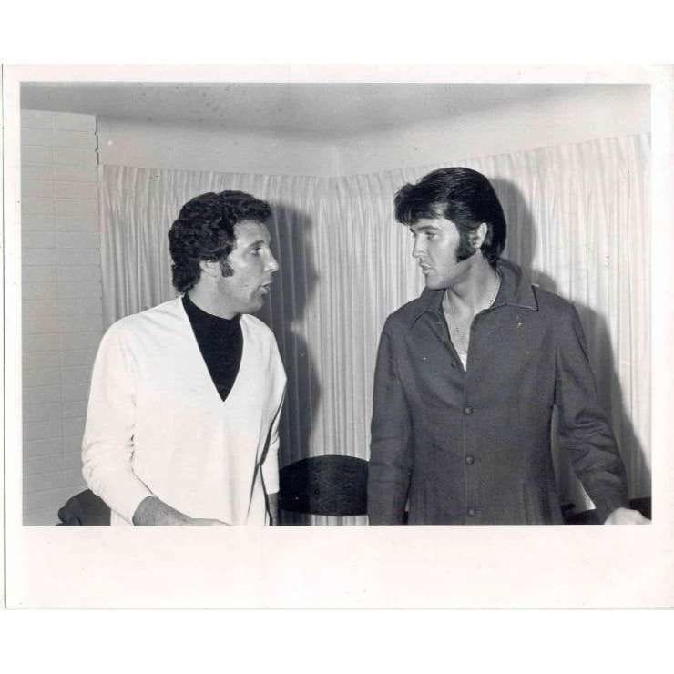 Peter Borsari Elvis and Tom Jones