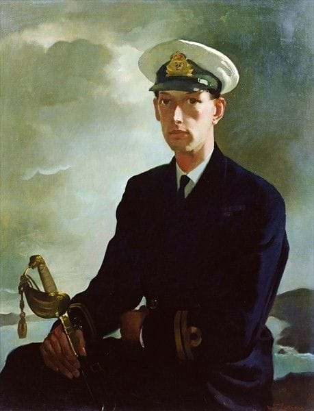 Artwork Title: 586Lieutenant Murray Johnstone RN (the artist's son)