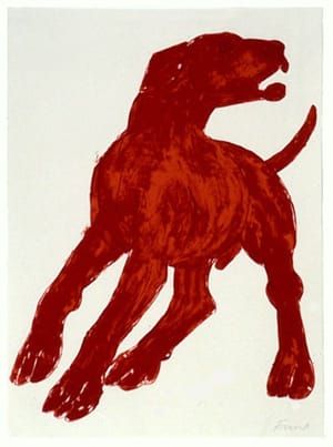 Artwork Title: Red Dog