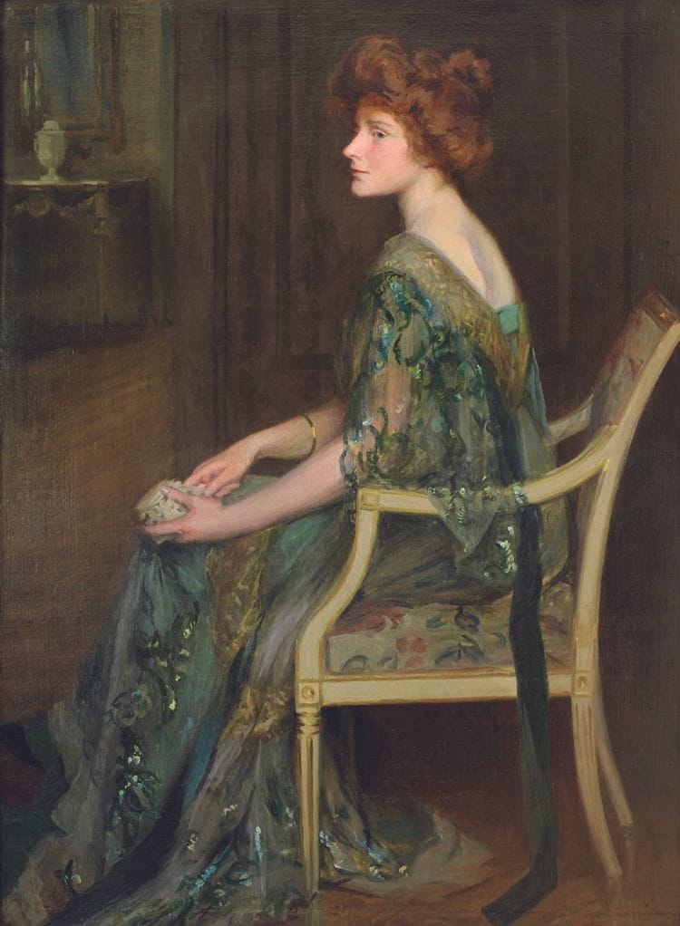 Artwork Title: Woman in Green