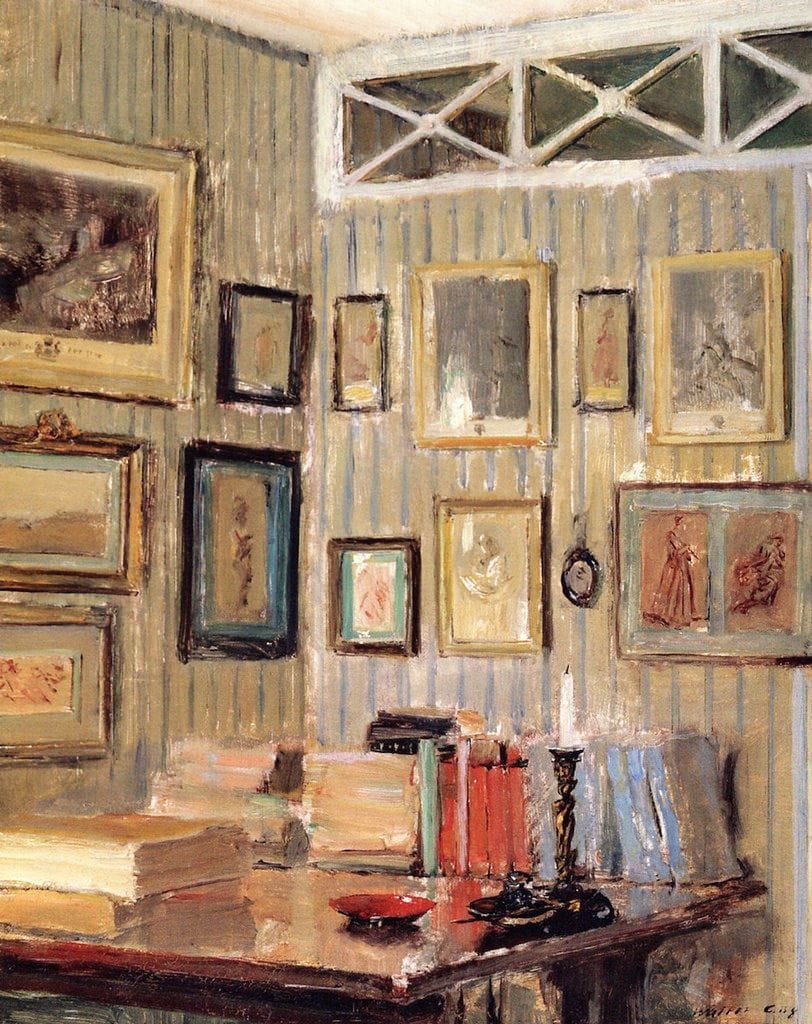 Artwork Title: The Artist's Study, rue de l'Université