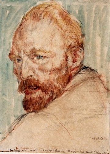 Artwork Title: Portrait of Vincent van Gogh