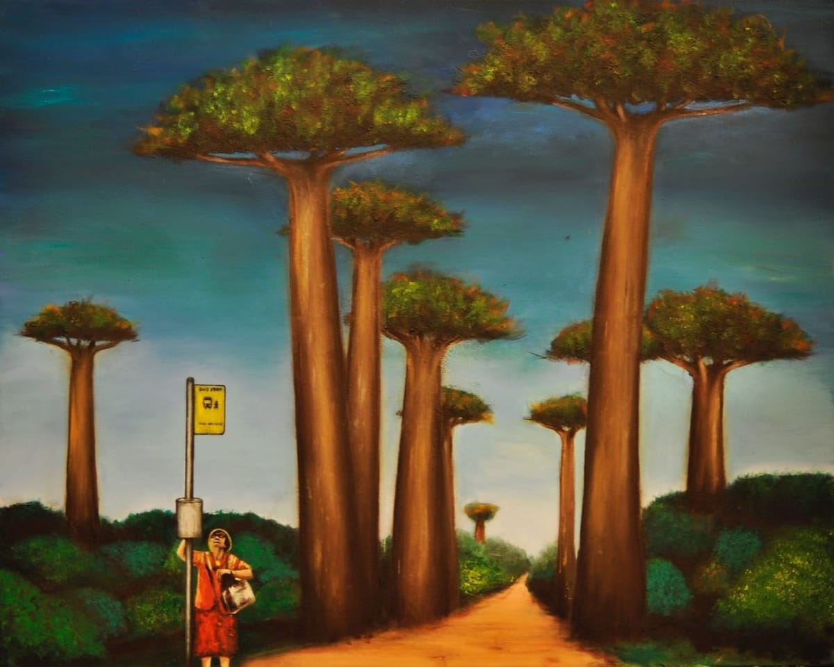 Artwork Title: Bus Stop Baobabs