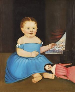 Artwork Title: Baby in Blue