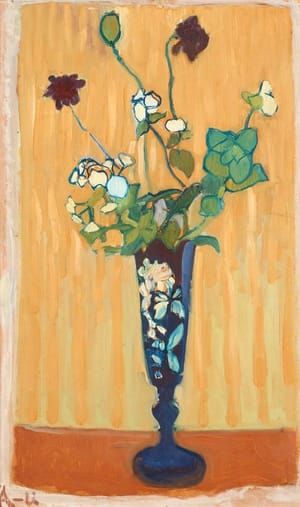 Artwork Title: Blommor in vas (Flowers in a Vase)