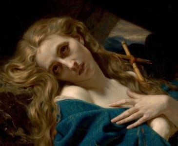 Artwork Title: Mary Magdalene in the Cave