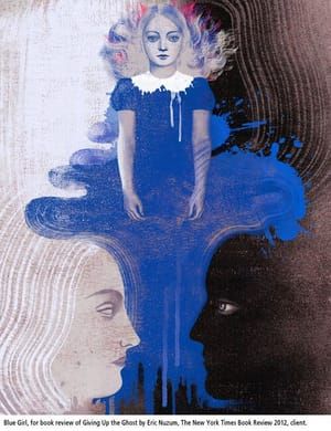 Artwork Title: The Blue Girl