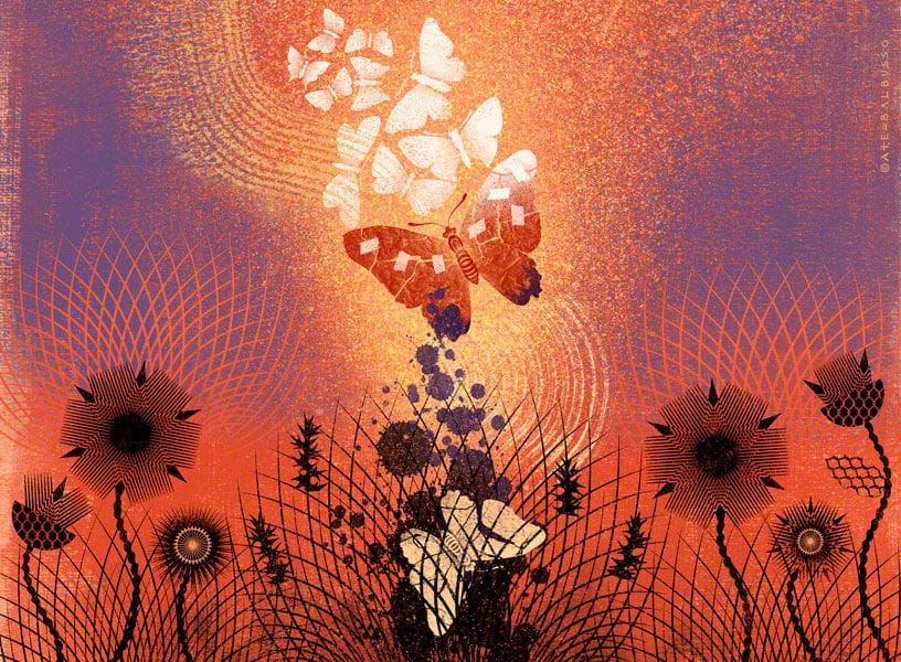 Artwork Title: The Art of Mending Lives