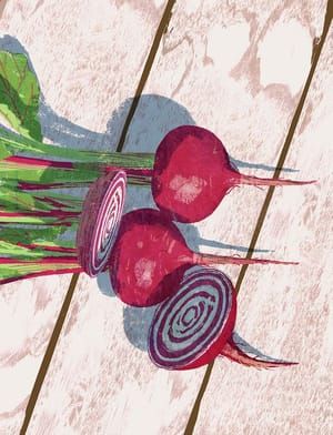 Artwork Title: Deep Run Roots: Red Onion