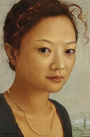 Artwork Title: Portrait Huiwen Chang