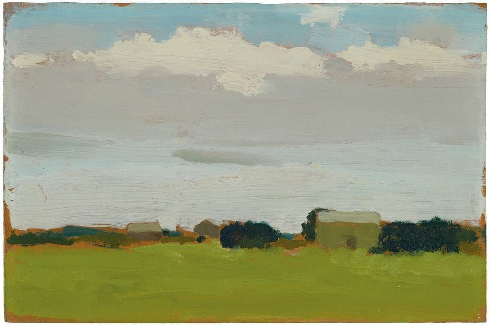 Artwork Title: Farm Landscape