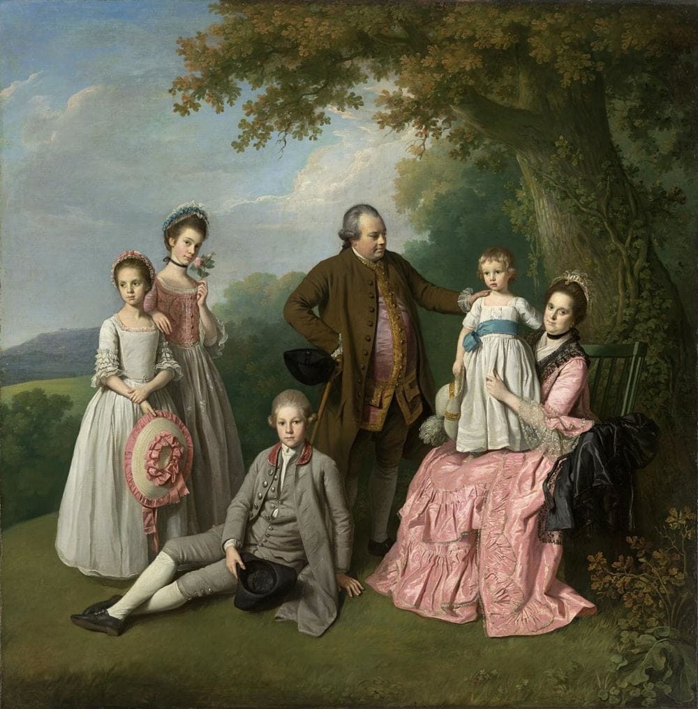 Artwork Title: The Pybus family c.1769