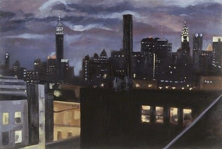 Artwork Title: Midtown and Brooklyn Factory