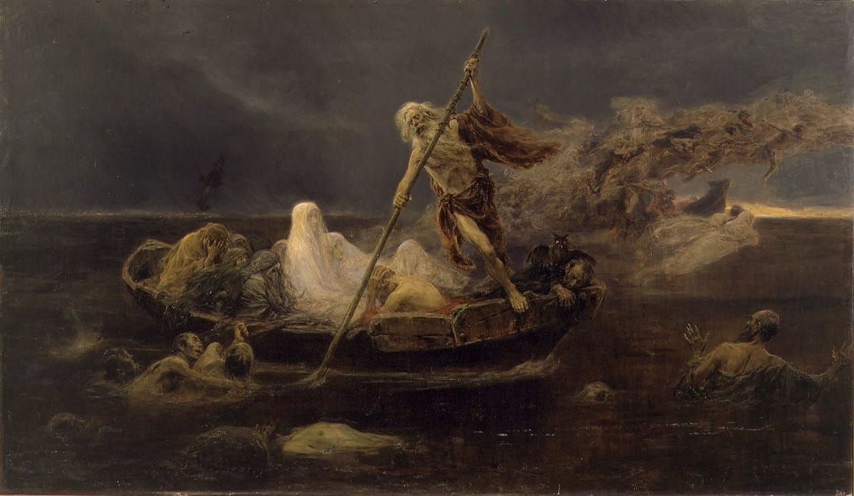 Artwork Title: The Boat of Charon