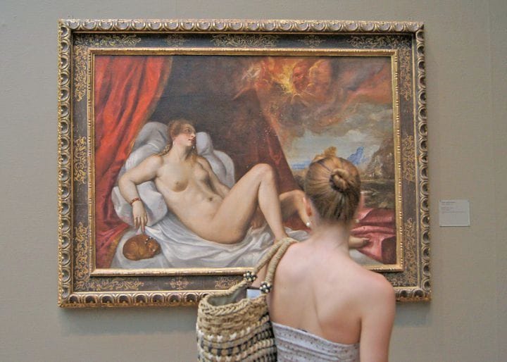 Artwork Title: Looking at Art: Titian, Danaë