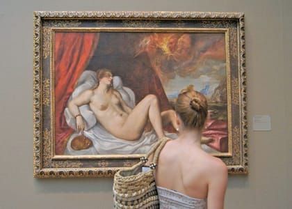 Artwork Title: Looking at Art: Titian, Danaë