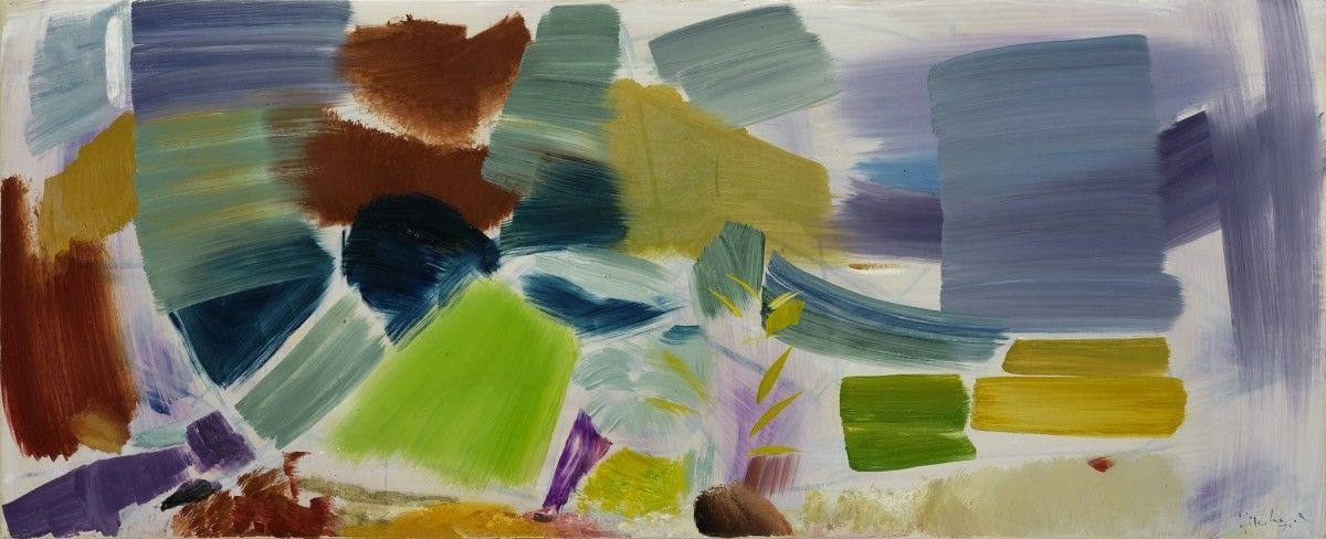Artwork Title: Colourspaces over the marsh 1970