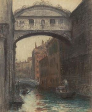 Artwork Title: Venetian Canal