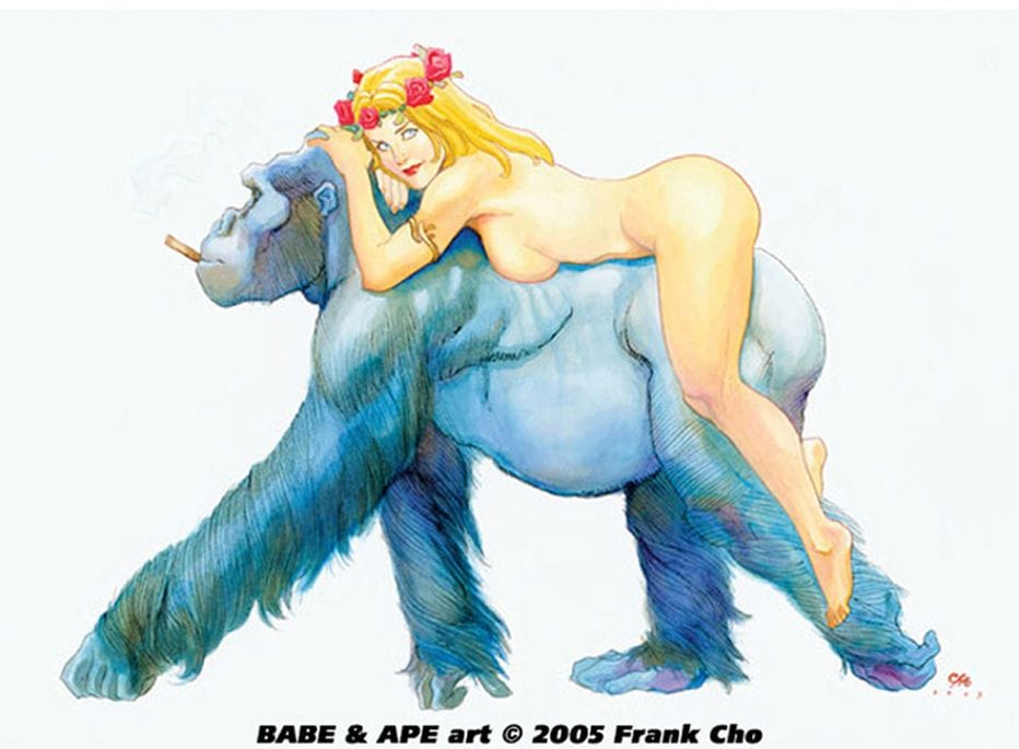 Artwork Title: Babe And Ape