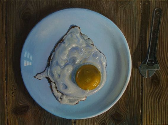 Artwork Title: Egg On The Floor