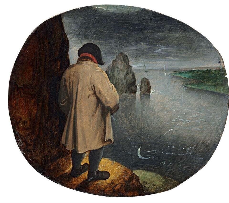 Artwork Title: Pissing at the moon