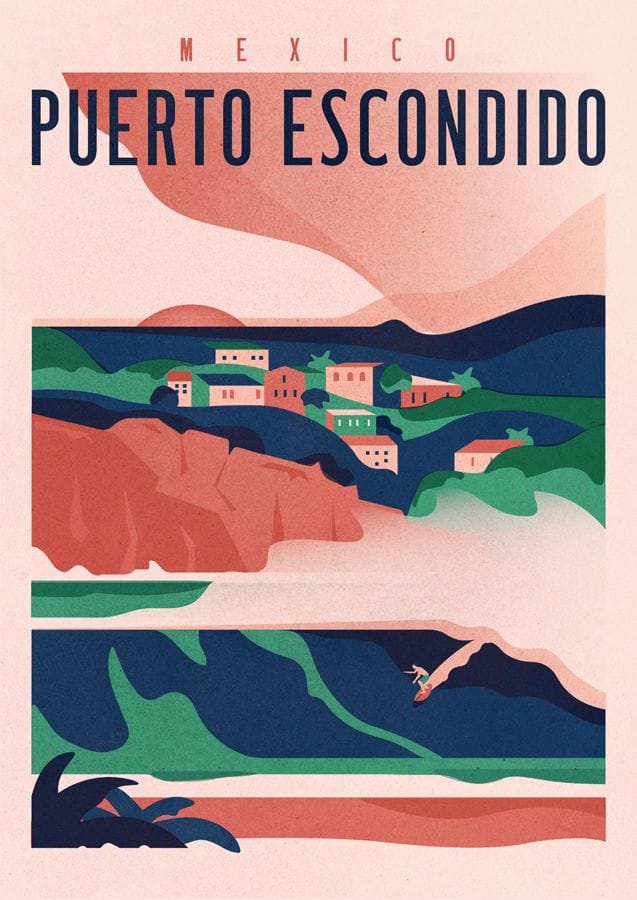 Artwork Title: Puerto Escondido
