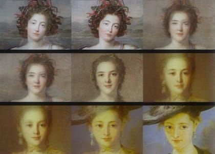 Artwork Title: 500 Years of Female Portraits in Western Art