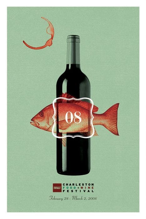 Artwork Title: Charleston Food & Wine Festival Poster
