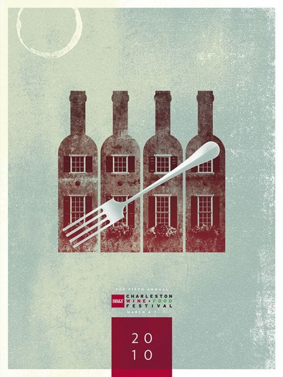Artwork Title: Charleston Food & Wine Festival Poster